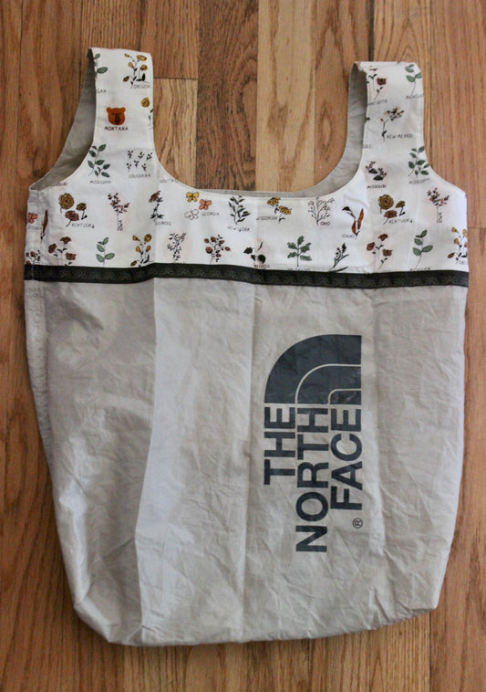 An Old Tent Transforms into Shopping Bags